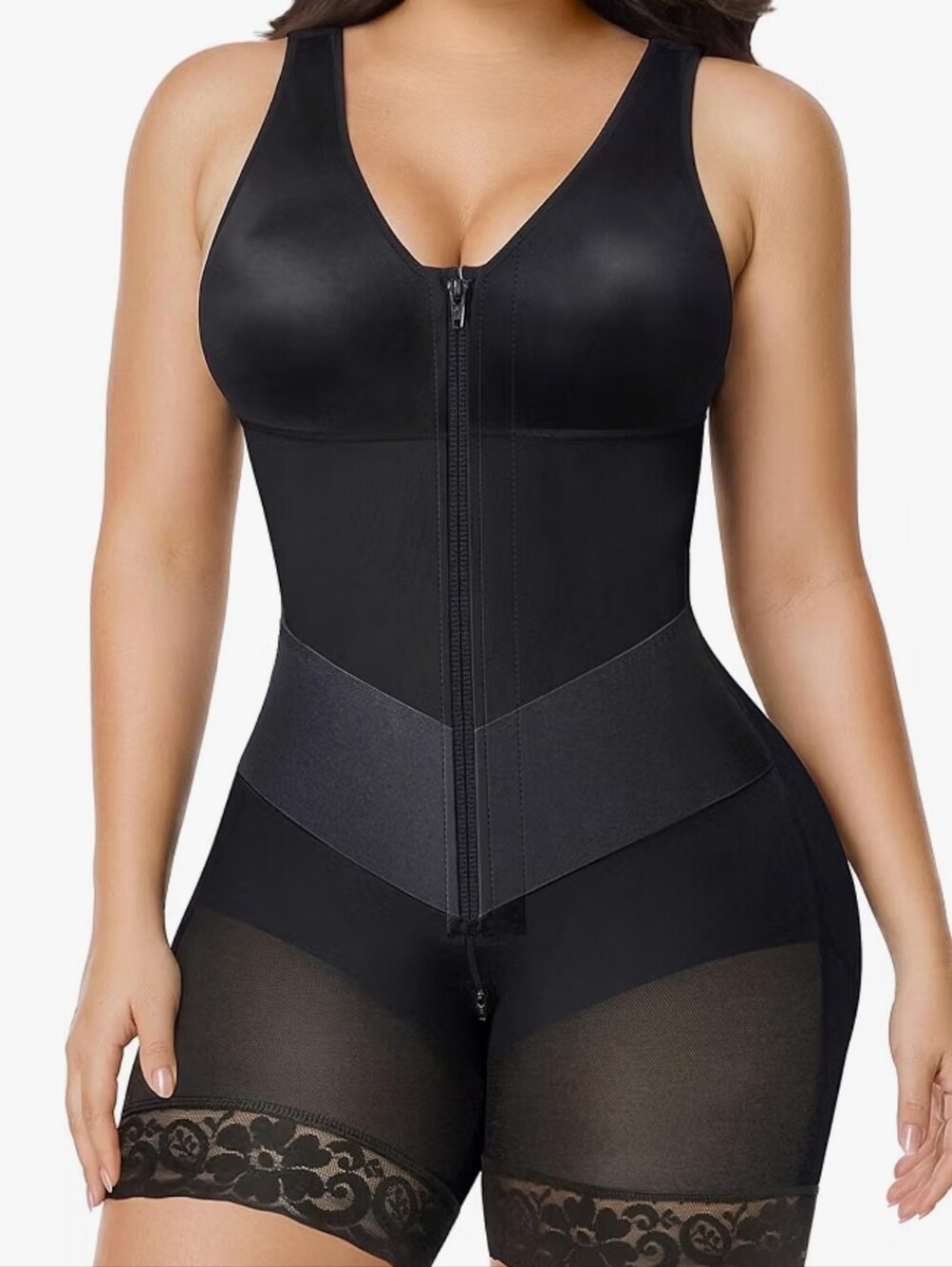 Black Shaperyx Leotard